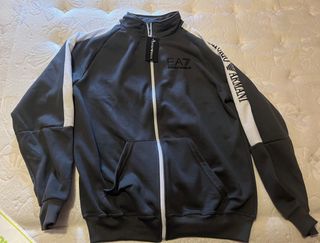 Chándal Emporio Armani Gris/Blanco Talla XL