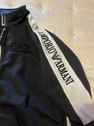 Chándal Emporio Armani Gris/Blanco Talla XL