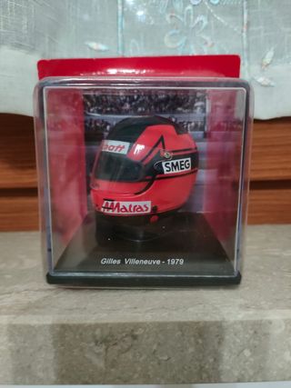 Casco Helmet F1 Gilles Villeneuve 1979