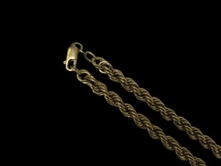 cadena oro 18k 30cm