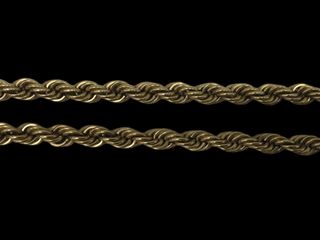 cadena oro 18k 30cm