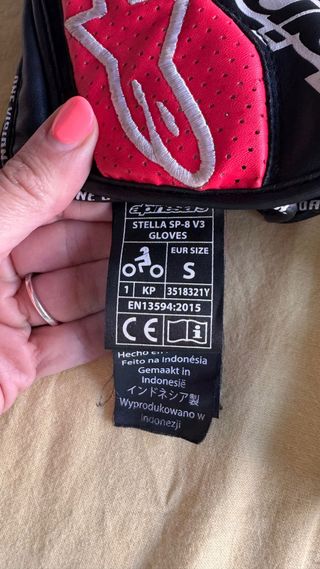 *Guantes Moto Alpinestars SP8 V3 Mujer*