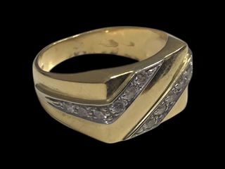 anillo oro 18k
