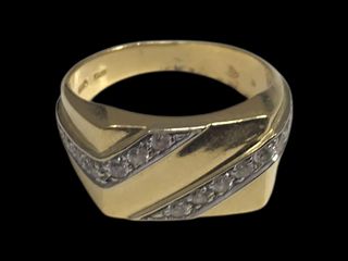 anillo oro 18k