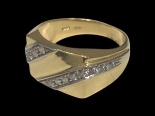 anillo oro 18k