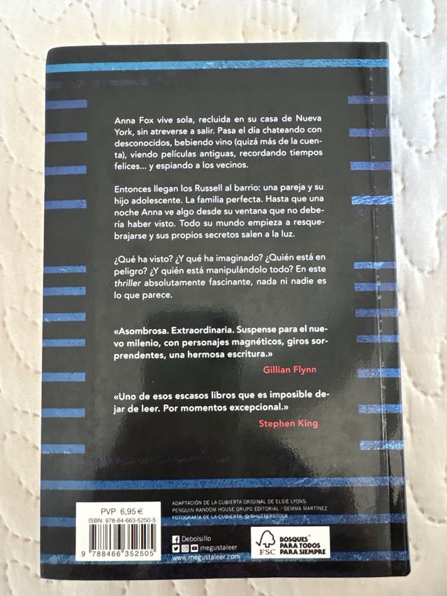 La mujer en la ventana - Novela negra