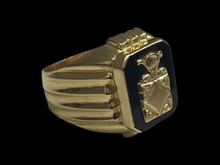 anillo oro 18k
