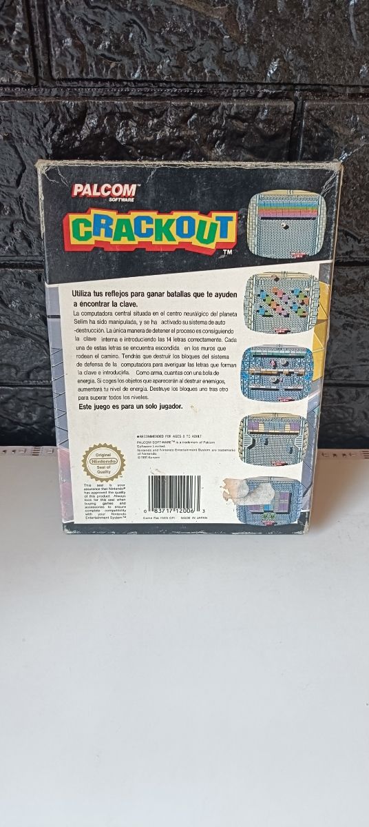Crackout Nintendo NES