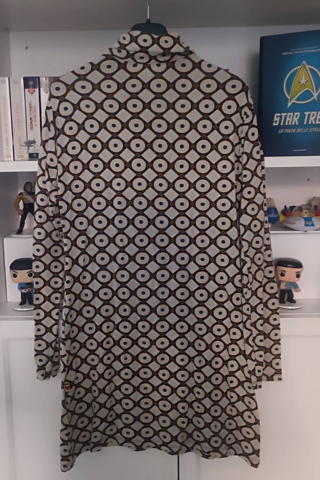 Abito Stile Anni '60/'70 FI-HA-HA Op Art