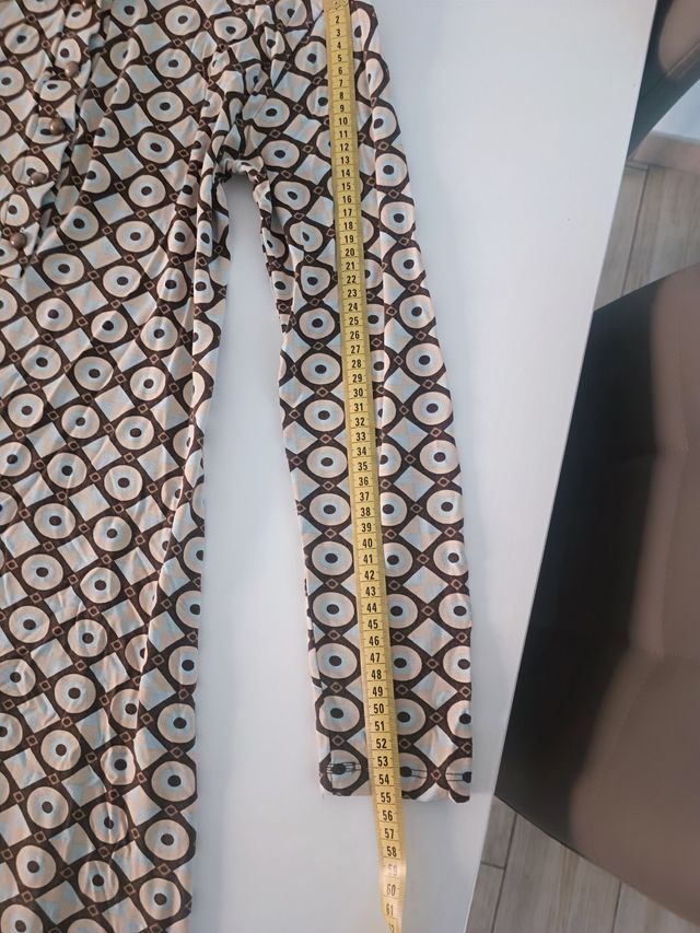 Abito Stile Anni '60/'70 FI-HA-HA Op Art