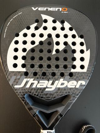 Pala Pádel Jhayber Veneno D-12K Negra