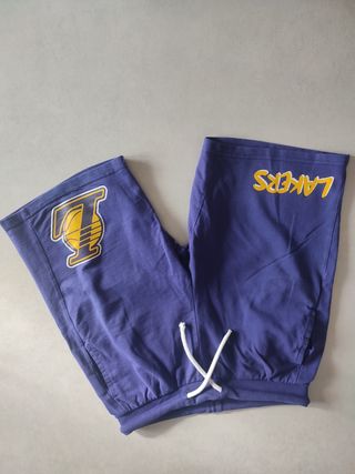 Pantaloncini Lakers Viola e Giallo