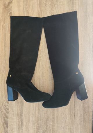 Botas Cuplé Negras Tacón