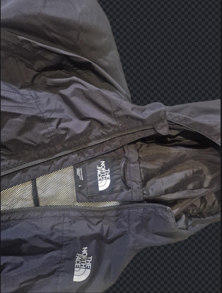 Chaqueta impermeable The North Face negra unisex
