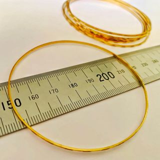 Pulsera de Oro 18 klts. Peso: 19,3 grs. Dama