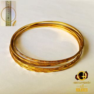 Pulsera de Oro 18 klts. Peso: 19,3 grs. Dama