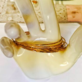 Pulsera de Oro 18 klts. Peso: 19,3 grs. Dama