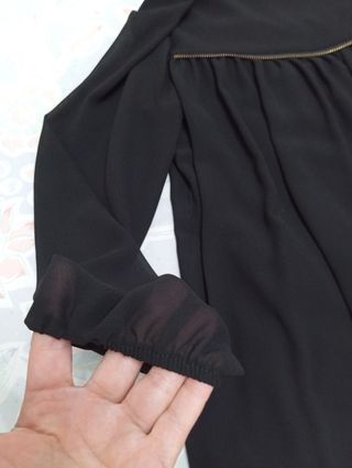 Conjunto Blusa y Pantalón Negro/Gris