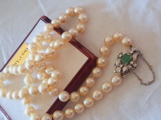 Collar Perlas Cultivadas Cierre 18k