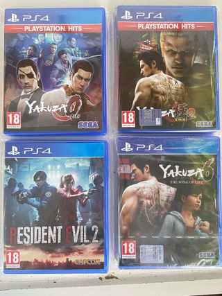 Pack PS4 Yakuza | Resident Evil