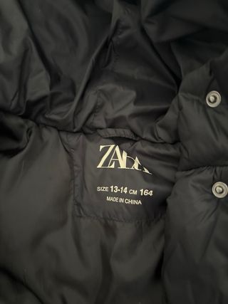 Cazadora capucha sin mangas Zara 13-14