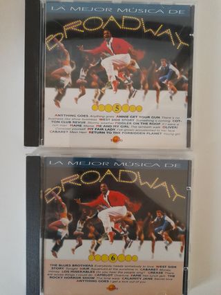 Colección 7 cds "La Mejor Música de Broadway"