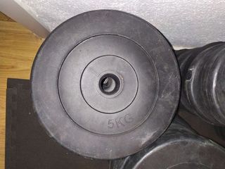 2 Discos de pesas de 5kg