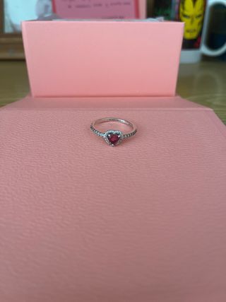 Caja Pandora Rosa con Lazo