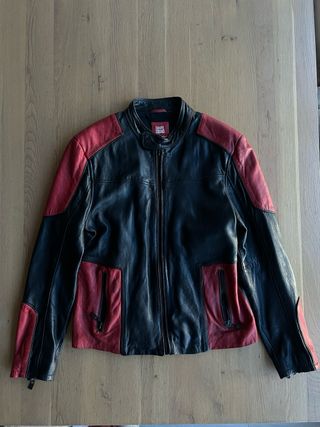 Chaqueta Cuero Deadshot Escuadrón Suicida