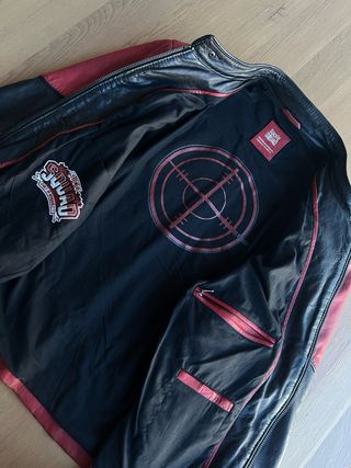 Chaqueta Cuero Deadshot Escuadrón Suicida