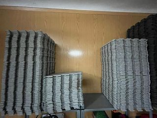 18 losetas suelo gym