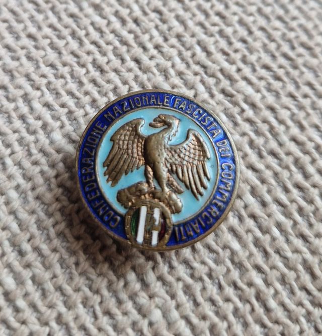 Spilla Distintivo Fascismo Fascista CNFC Guerra