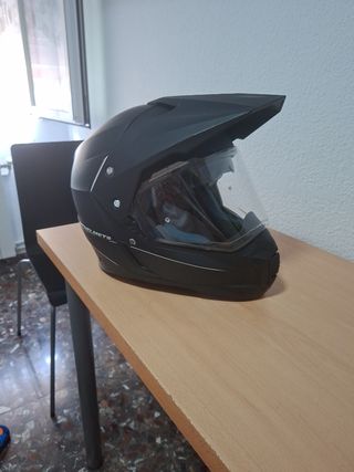 Casco Moto Negro Talla M