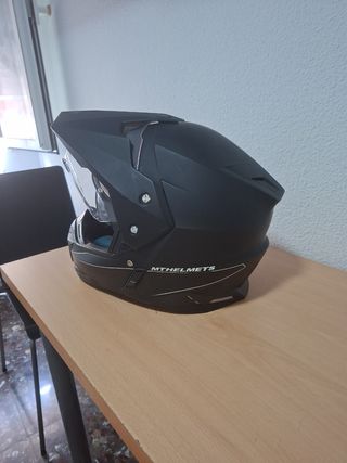 Casco Moto Negro Talla M