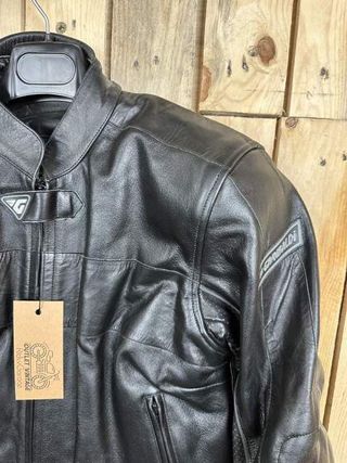 CHAQUETA T-S DE MOTO GARIBALDI MUJER NEGRA 3