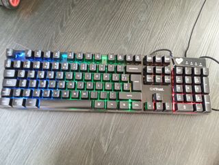 Teclado y ratón GX gaming RGB