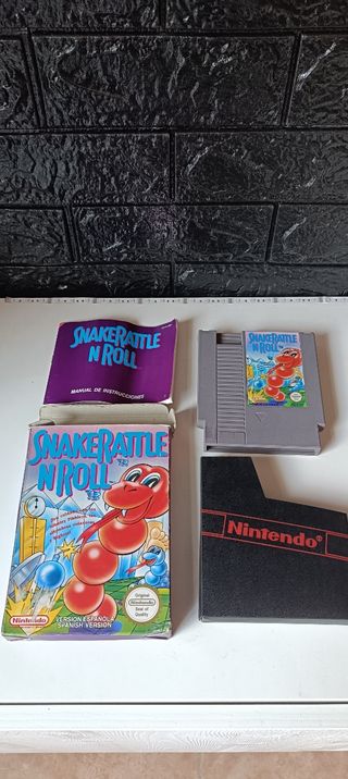 Snake Rattle 'n' Roll NES - Versión Española