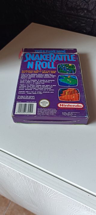 Snake Rattle 'n' Roll NES - Versión Española