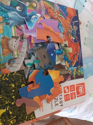 Puzzle Fantasía 100 Piezas Brilla Oscuridad