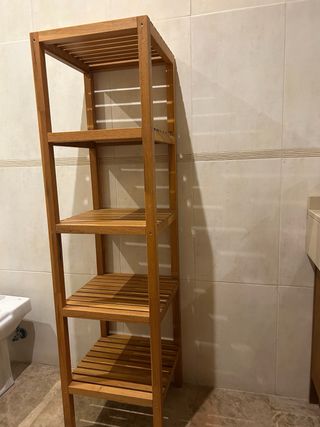 Estantería Bambú IKEA 5 Niveles 