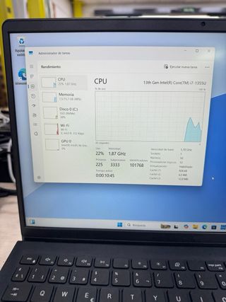 Portátil Dell  i7, i7-1355U, 16 GB RAM, 512 G V823
