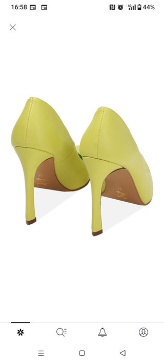 Décolleté donna Primadonna cedro.