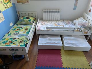 2 Camas infantil Ikea blanca