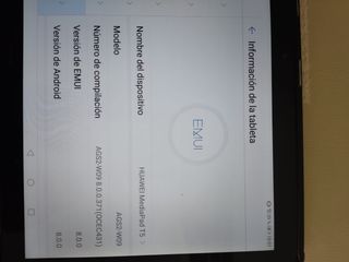 Tablet Huawei Negra