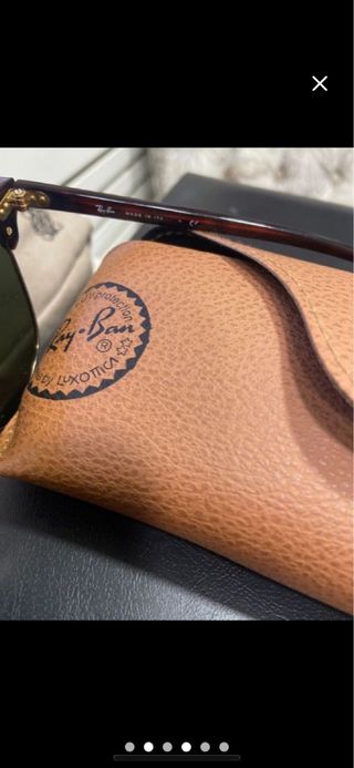 Gafas de sol Ray-Ban Marrón y Dorado