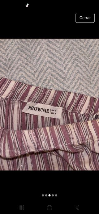 Blusa de rayas talla única