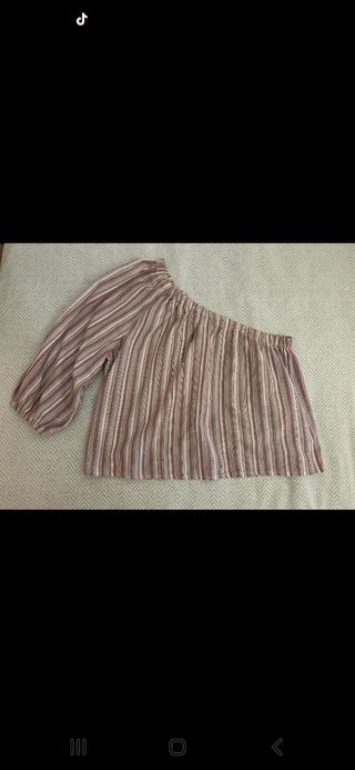 Blusa de rayas talla única
