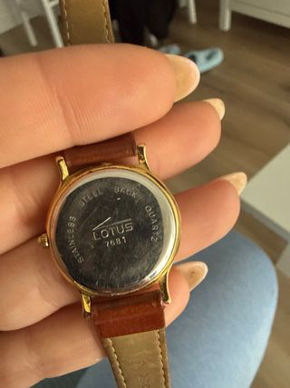 Reloj Lotus Mujer 7881 Marrón/Dorado