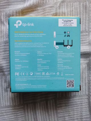 Adaptador USB Wifi TP-Link 300Mbps TL-WN821N