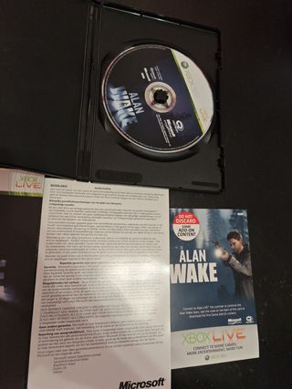 Alan Wake Xbox 360 Edición Coleccionista